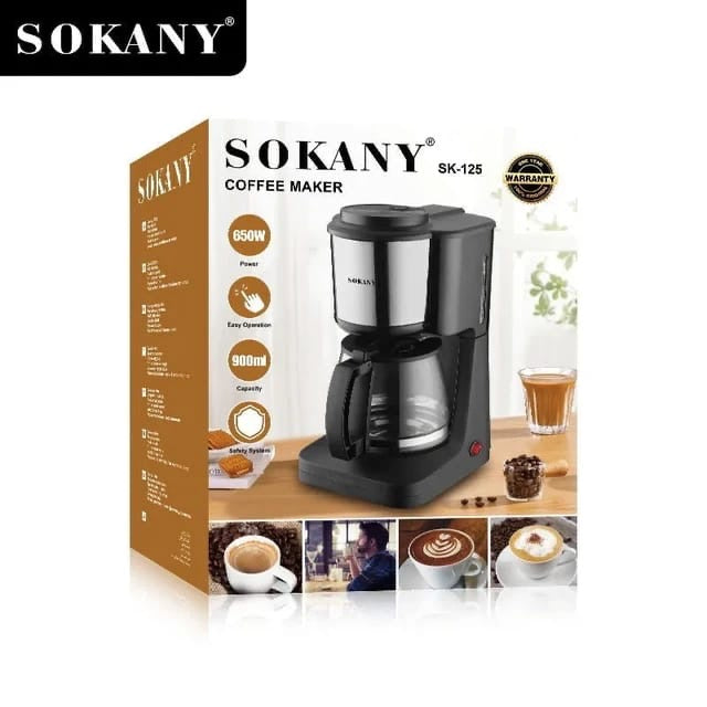 Cafetera Automática Sokany SK-125